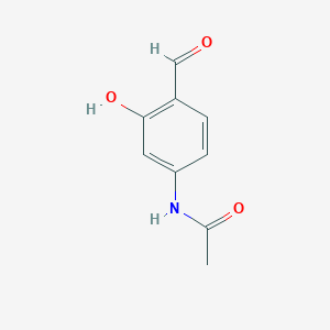 2-Hydroxy-4-acetylaminobenzaldehyde