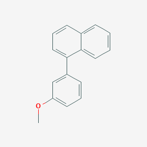 molecular formula C17H14O B8615131 1-(3-Methoxyphenyl)naphthalene 