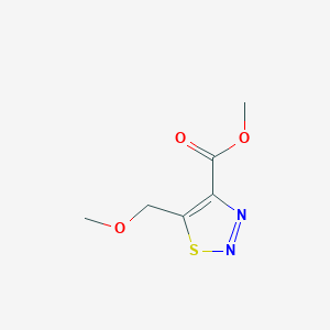 Methyl 5-(methoxymethyl)thiadiazole-4-carboxylate