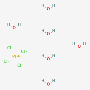 molecular formula Cl4H12O6Pt B8615332 Chloroplatinic acid hexahydrate, 99.9%, trace metals basis, 38-40% Pt 