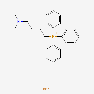[4-(Dimethylamino)butyl](triphenyl)phosphanium bromide