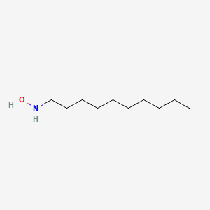 molecular formula C10H23NO B8615470 N-Decylhydroxylamine CAS No. 26228-72-8