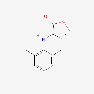 B8615597 3-(2,6-Dimethylanilino)oxolan-2-one CAS No. 58810-61-0