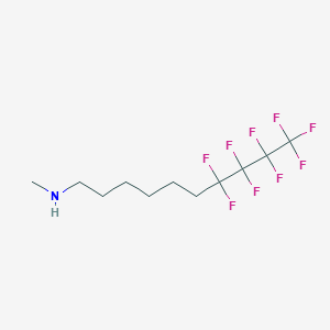 Methyl-(7,7,8,8,9,9,10,10,10-nonafluorodecyl)amine