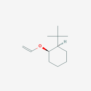 molecular formula C12H22O B8615700 cis-2-Tert-butylcyclohexyl vinyl ether CAS No. 671777-57-4