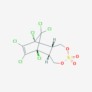 molecular formula C9H6Cl6O4S B086158 硫丹硫酸盐 CAS No. 1031-07-8