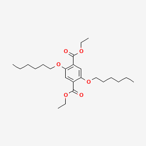 Diethyl 2,5-bis(hexyloxy)benzene-1,4-dicarboxylate