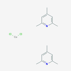 B086159 Bis(2,4,6-trimethylpyridinio)dichlorocuprate(II) CAS No. 14430-03-6