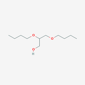 molecular formula C11H24O3 B8615922 2,3-Dibutoxypropan-1-OL CAS No. 91337-36-9