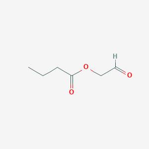 molecular formula C6H10O3 B8615953 2-Oxoethyl butyrate 