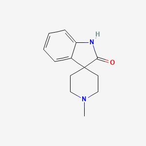molecular formula C13H16N2O B8616001 1'-(Methyl)spiro[indole-3,4'-piperidin]-2(1H)-one 