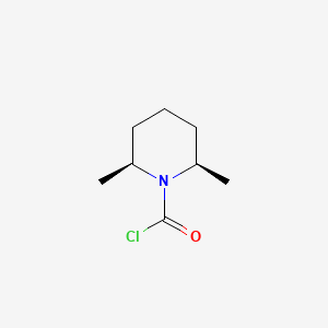 (2R,6S)-2,6-Dimethylpiperidine-1-carbonyl chloride