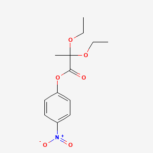4-Nitrophenyl 2,2-diethoxypropanoate