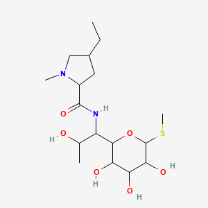 molecular formula C17H32N2O6S B8616058 Lincomycin B 