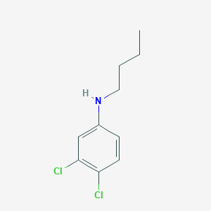 molecular formula C10H13Cl2N B8616084 N-Butyl-3,4-dichloroaniline 