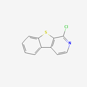 molecular formula C11H6ClNS B8616131 1-Chlorobenzo[4,5]thieno[2,3-c]pyridine CAS No. 887579-83-1