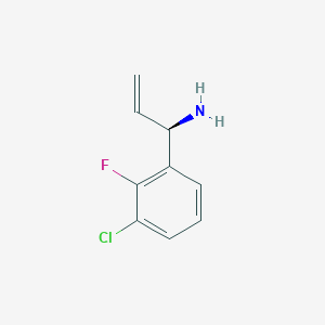 (1R)-1-(3-Chloro-2-fluorophenyl)prop-2-enylamine
