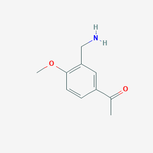3'-Aminomethyl-4'-methoxyacetophenone