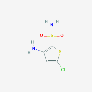 3-Amino-5-chlorothiophene-2-sulfonamide