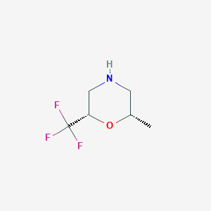 Cis-2-trifluoromethyl-6-methylmorpholine