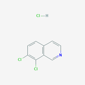 7,8-Dichloroisoquinoline hydrochloride