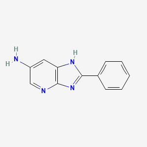2-phenyl-3H-imidazo[4,5-b]pyridin-6-ylamine