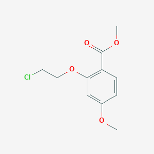 Methyl 2-(2-chloroethoxy)-4-methoxybenzoate