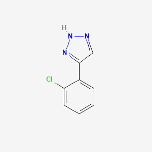 4-(2-Chlorophenyl)-1h-1,2,3-triazole