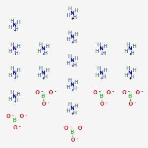 molecular formula B5H60N15O15 B8616577 Ammoniumpentaborate 