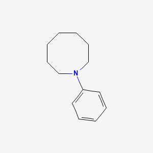 molecular formula C13H19N B8616609 1-Phenylazocane CAS No. 131998-76-0