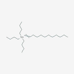 Tributyl(dodec-1-EN-1-YL)stannane