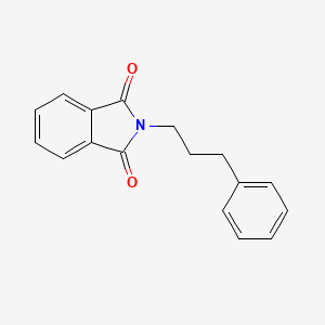 molecular formula C17H15NO2 B8616665 2-(3-Phenyl-propyl)-isoindole-1,3-dione 