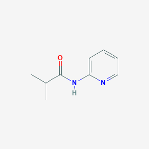molecular formula C9H12N2O B8616786 N-(2-Pyridyl)-2-methylpropanamide 