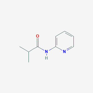 molecular formula C9H12N2O B8616786 2-methyl-N-pyridin-2-ylpropanamide 