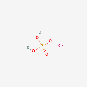 molecular formula H2KO4P B086168 氘代磷酸二氢钾 CAS No. 13761-79-0