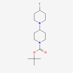 1,1-Dimethylethyl 4-fluoro-1,4'-bipiperidine-1'-carboxylate