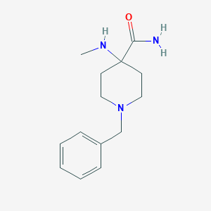 B086169 1-Benzyl-4-(methylamino)piperidine-4-carboxamide CAS No. 1024-11-9