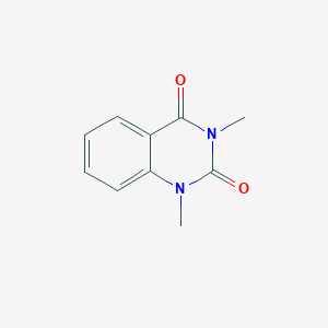 molecular formula C10H10N2O2 B086170 2,4(1H,3H)-Quinazolinedione, 1,3-dimethyl- CAS No. 1013-01-0