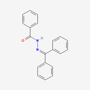 molecular formula C20H16N2O B8617018 N'-diphenylmethylenebenzohydrazide CAS No. 7355-77-3