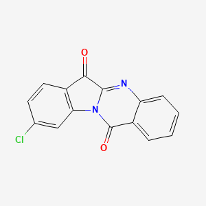 9-Chloroindolo[2,1-b]quinazoline-6,12-dione