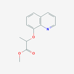 Methyl 2-[(quinolin-8-yl)oxy]propanoate