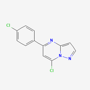 7-Chloro-5-(4-chloro-phenyl)-pyrazolo[1,5-a]pyrimidine