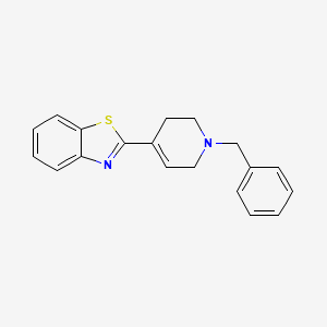 4-(Benzothiazol-2-yl)-1-benzyl-1,2,3,6-tetrahydropyridine