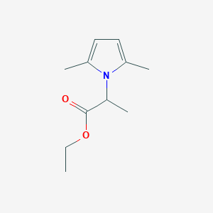 Ethyl 2-(2,5-dimethylpyrrol-1-yl)propionate