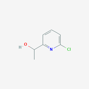 molecular formula C7H8ClNO B8617324 (6-Chloro-pyridin-2-yl)-ethanol 