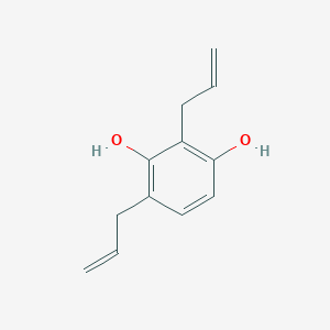 molecular formula C12H14O2 B8617367 2,4-Diallylresorcinol 
