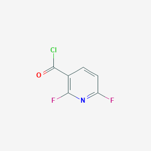 molecular formula C6H2ClF2NO B8617443 2,6-Difluoronicotinic acid chloride 