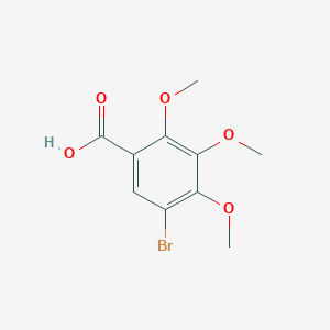 molecular formula C10H11BrO5 B8617512 5-Bromo-2,3,4-trimethoxybenzoic acid 