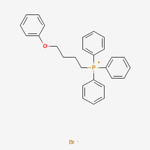 molecular formula C28H28BrOP B8617561 4-Phenoxybutyltriphenylphosphonium bromide CAS No. 58545-40-7