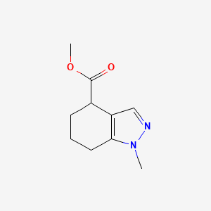 methyl 1-methyl-4,5,6,7-tetrahydro-1H-indazole-4-carboxylate
